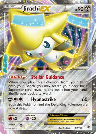 Jirachi EX/101 - Plasma Blast Holofoil
