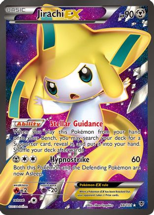 Jirachi EX (98 Full Art)/101 - Plasma Blast Holofoil