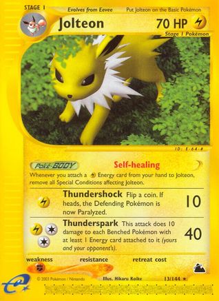 Jolteon (13)/144 - Skyridge