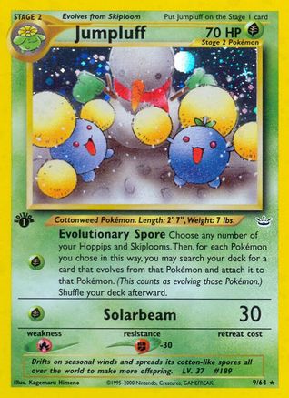 Jumpluff/64 - Neo Revelation Unlimited Holofoil