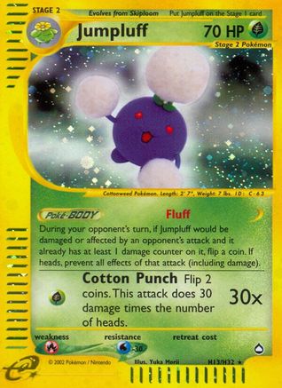 Jumpluff (H13)/147 - Aquapolis Holofoil