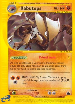 Kabutops (14)/144 - Skyridge
