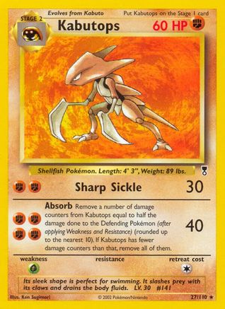 Kabutops/110 - Legendary Collection