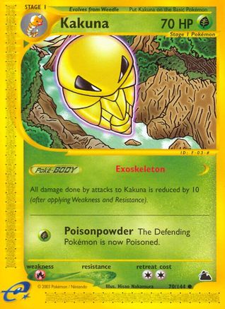 Kakuna/144 - Skyridge Reverse Holofoil