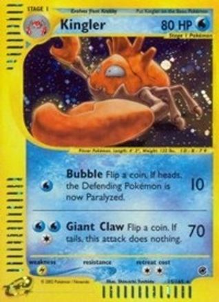 Kingler (15)/165 - Expedition Holofoil
