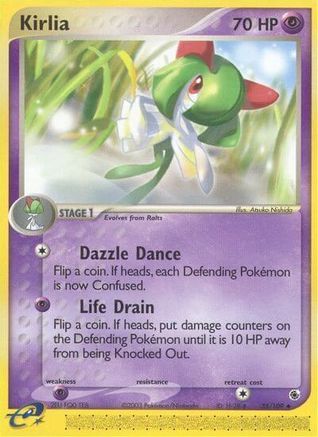 Kirlia - 35/109/109 - Ruby and Sapphire Reverse Holofoil