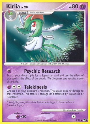 Kirlia/17 - POP Series 7 Holofoil