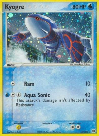 Kyogre - 006/106/106 - Emerald