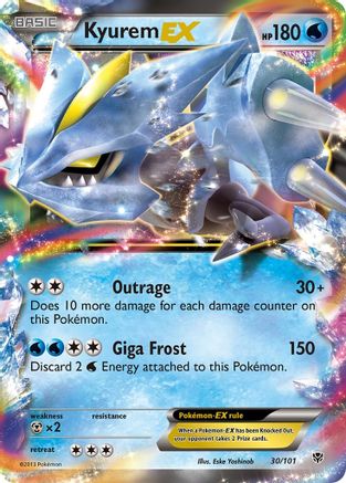 Kyurem EX/101 - Plasma Blast Holofoil