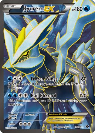 Kyurem EX (96 Full Art)/99 - Next Destinies Holofoil