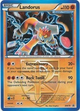 Landorus (Team Plasma) - BW79/101 - Black and White Promos Holofoil