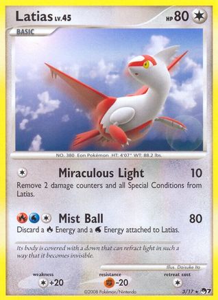 Latias/17 - POP Series 7 Holofoil