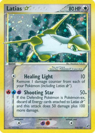 Latias Star/107 - Deoxys Holofoil