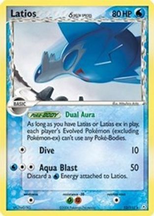 Latios - 012/110 (Delta Species)/110 - Holon Phantoms Reverse Holofoil