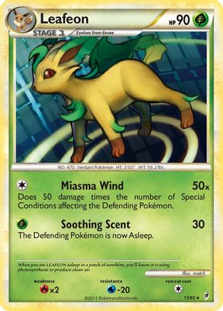 Leafeon/95 - Call of Legends Holofoil