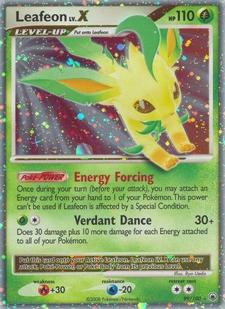 Leafeon LV.X/100 - Majestic Dawn Holofoil