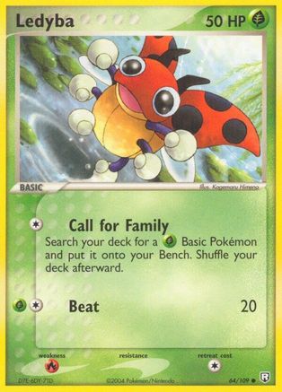 Ledyba/109 - Team Rocket Returns Reverse Holofoil