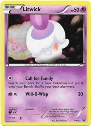 Litwick - BW27/101 - Black and White Promos Holofoil