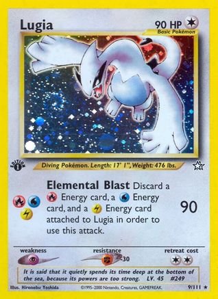 Lugia/111 - Neo Genesis Unlimited Holofoil
