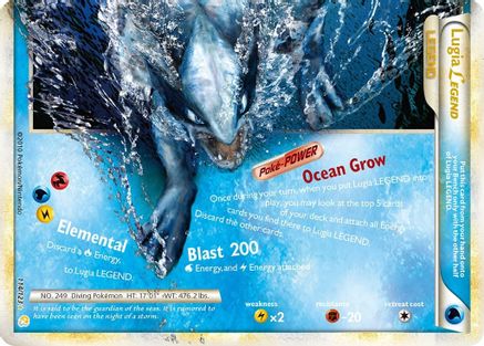 Lugia Legend (Bottom)/123 - HeartGold SoulSilver Holofoil