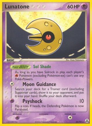 Lunatone/92 - Legend Maker