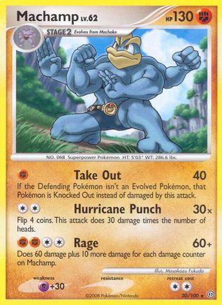 Machamp/100 - Stormfront Reverse Holofoil