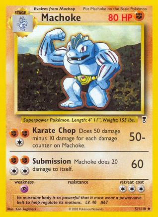 Machoke/110 - Legendary Collection