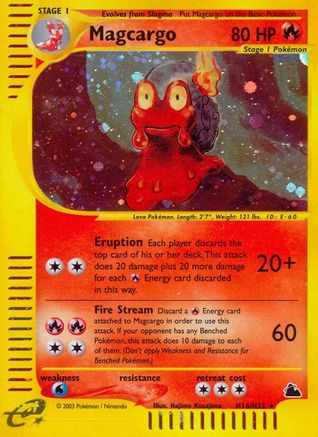 Magcargo (H16)/144 - Skyridge Holofoil