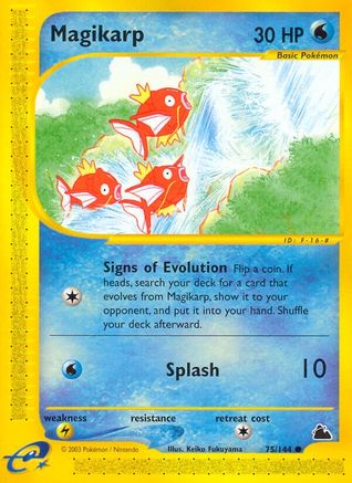 Magikarp/144 - Skyridge Reverse Holofoil