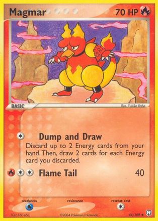 Magmar/109 - Team Rocket Returns
