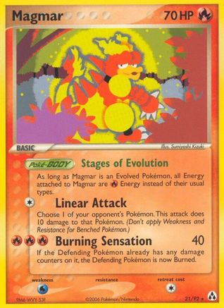 Magmar/92 - Legend Maker