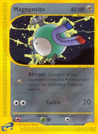 Magnemite (52)/147 - Aquapolis