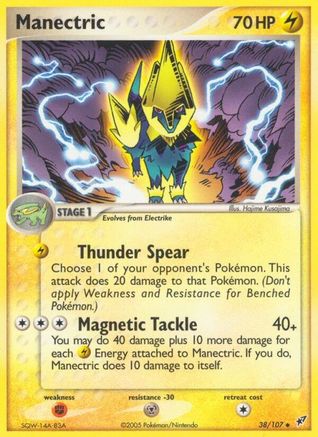 Manectric/107 - Deoxys Reverse Holofoil