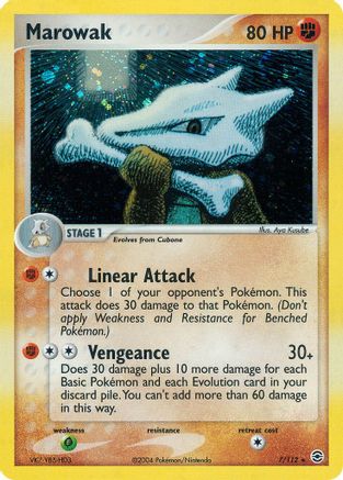 Marowak/112 - FireRed & LeafGreen Reverse Holofoil