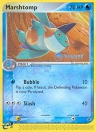 Marshtomp - 011 (e-League) [Winner]/40 - Nintendo Promos