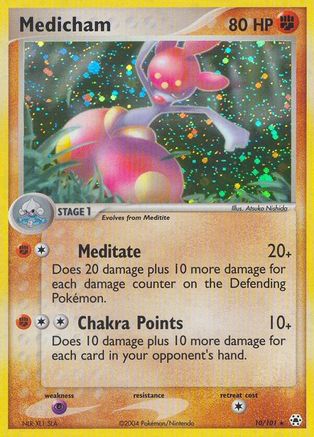 Medicham - 10/101 10/101 - Hidden Legends Holofoil