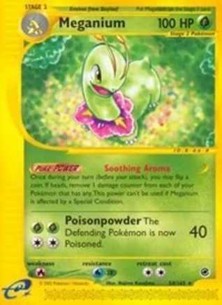 Meganium (54)/165 - Expedition Reverse Holofoil