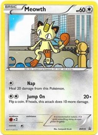Meowth - BW35/101 - Black and White Promos