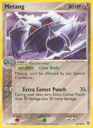 Metang/108 - Power Keepers Reverse Holofoil