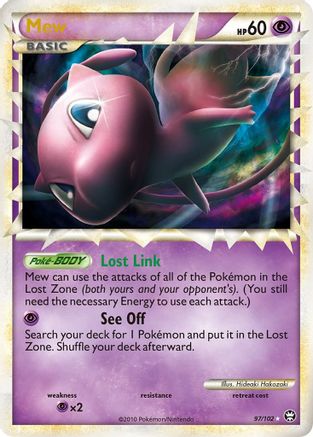 Mew (Prime)/102 - Triumphant Holofoil