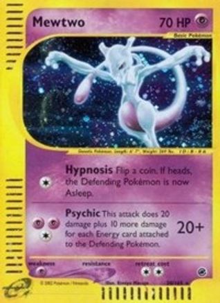 Mewtwo (20)/165 - Expedition Reverse Holofoil