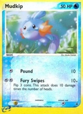 Mudkip - 010 (e-League)/40 - Nintendo Promos Reverse Holofoil