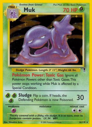 Muk/110 - Legendary Collection Reverse Holofoil
