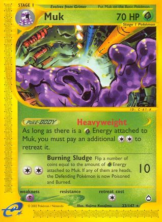 Muk/147 - Aquapolis Reverse Holofoil