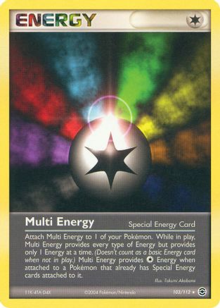 Multi Energy/112 - FireRed & LeafGreen Reverse Holofoil