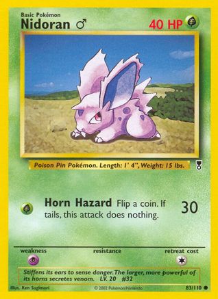 Nidoran M/110 - Legendary Collection