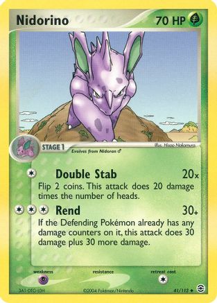 Nidorino/112 - FireRed & LeafGreen
