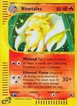 Ninetales (21)/165 - Expedition Holofoil