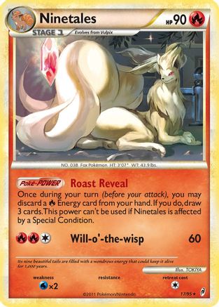 Ninetales/95 - Call of Legends Reverse Holofoil