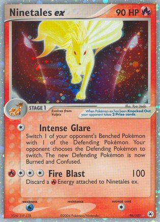 Ninetales ex/101 - Hidden Legends Holofoil